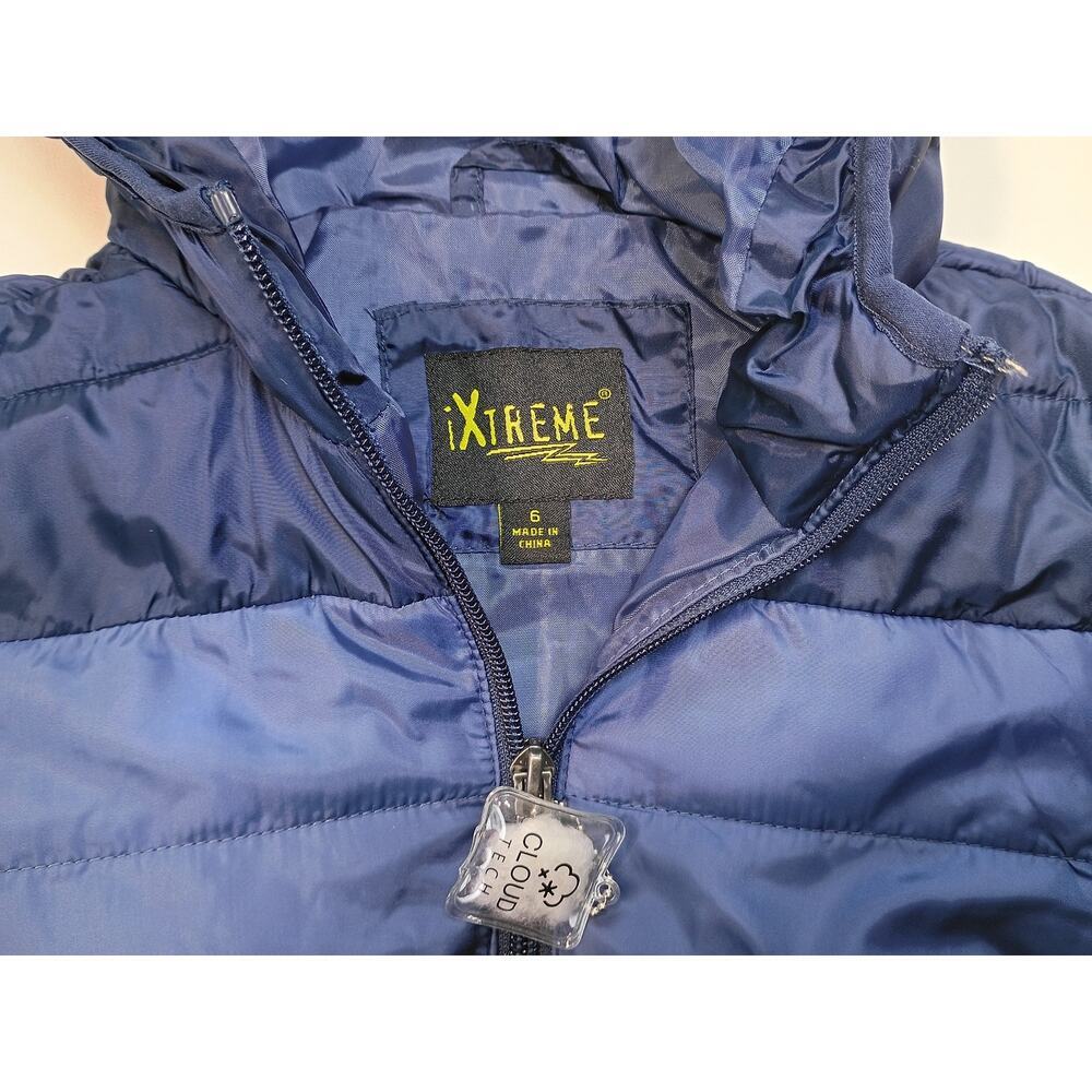 Xtreme Tech Blue Puffer Vest - Size 6 - New with Tags - Picture 3 of 7